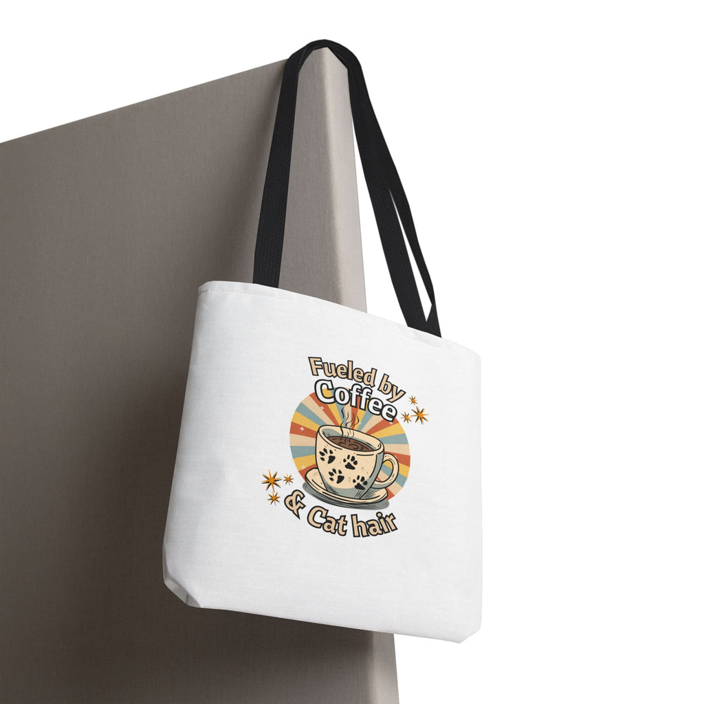 Fueled by Coffee and Cat Hair Eco-Friendly Tote Bag