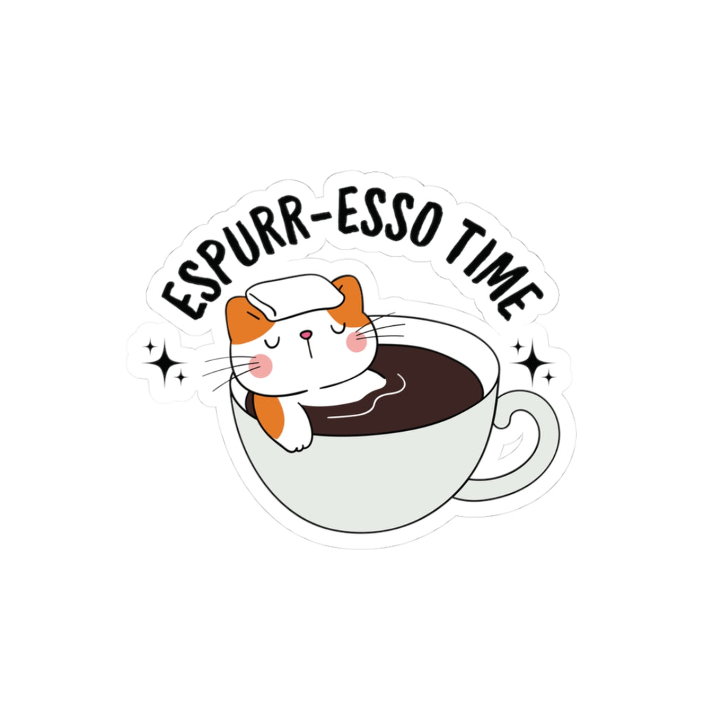 Espurr-esso Time Vinyl Sticker