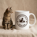 The Purrfect Brew Coffee Shop Ceramic Mug