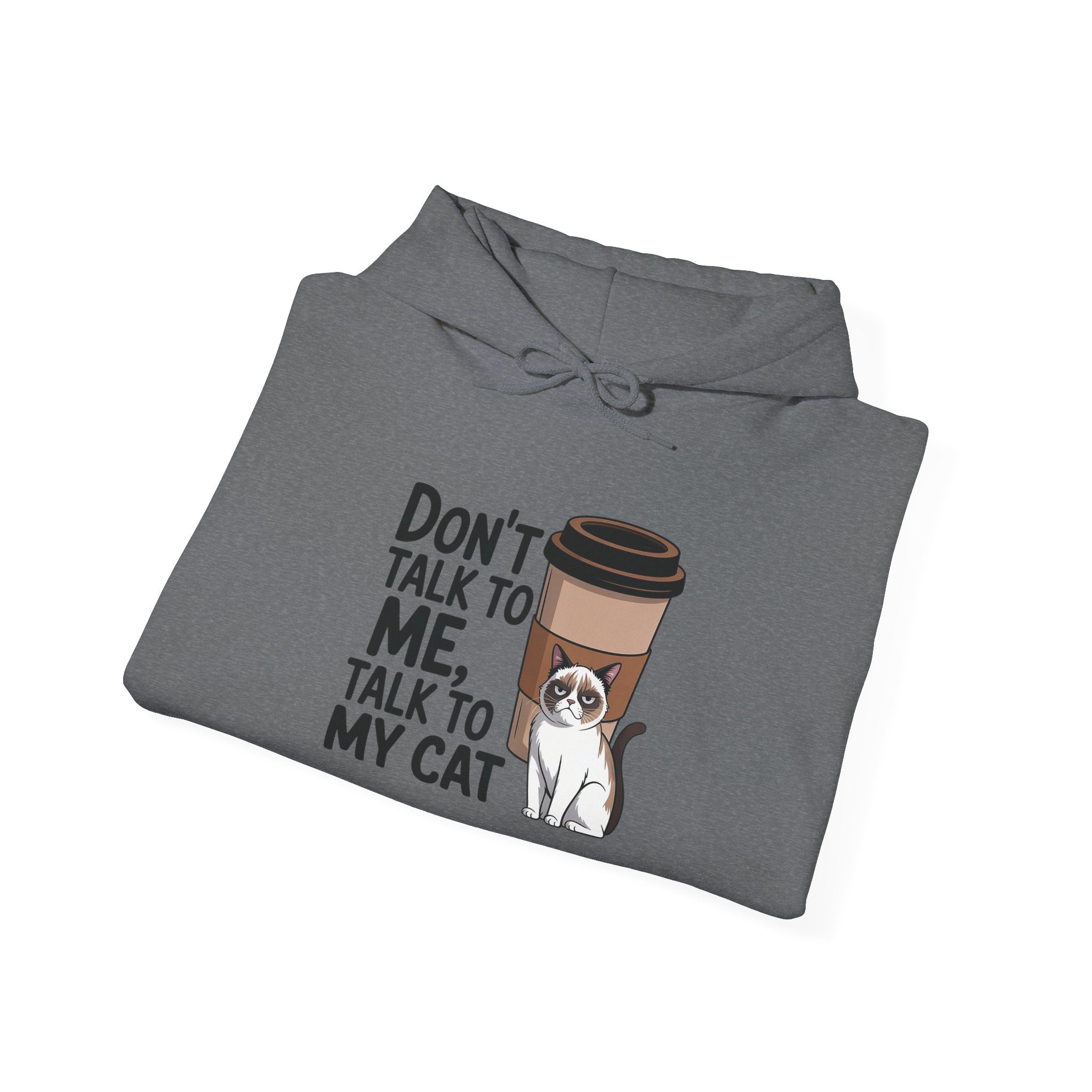 Don't Talk To Me, Talk To My Cat Hoodie