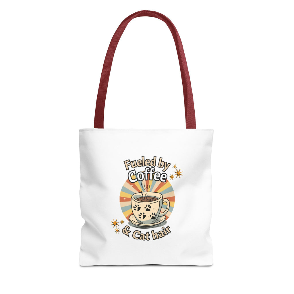 Fueled by Coffee and Cat Hair Eco-Friendly Tote Bag