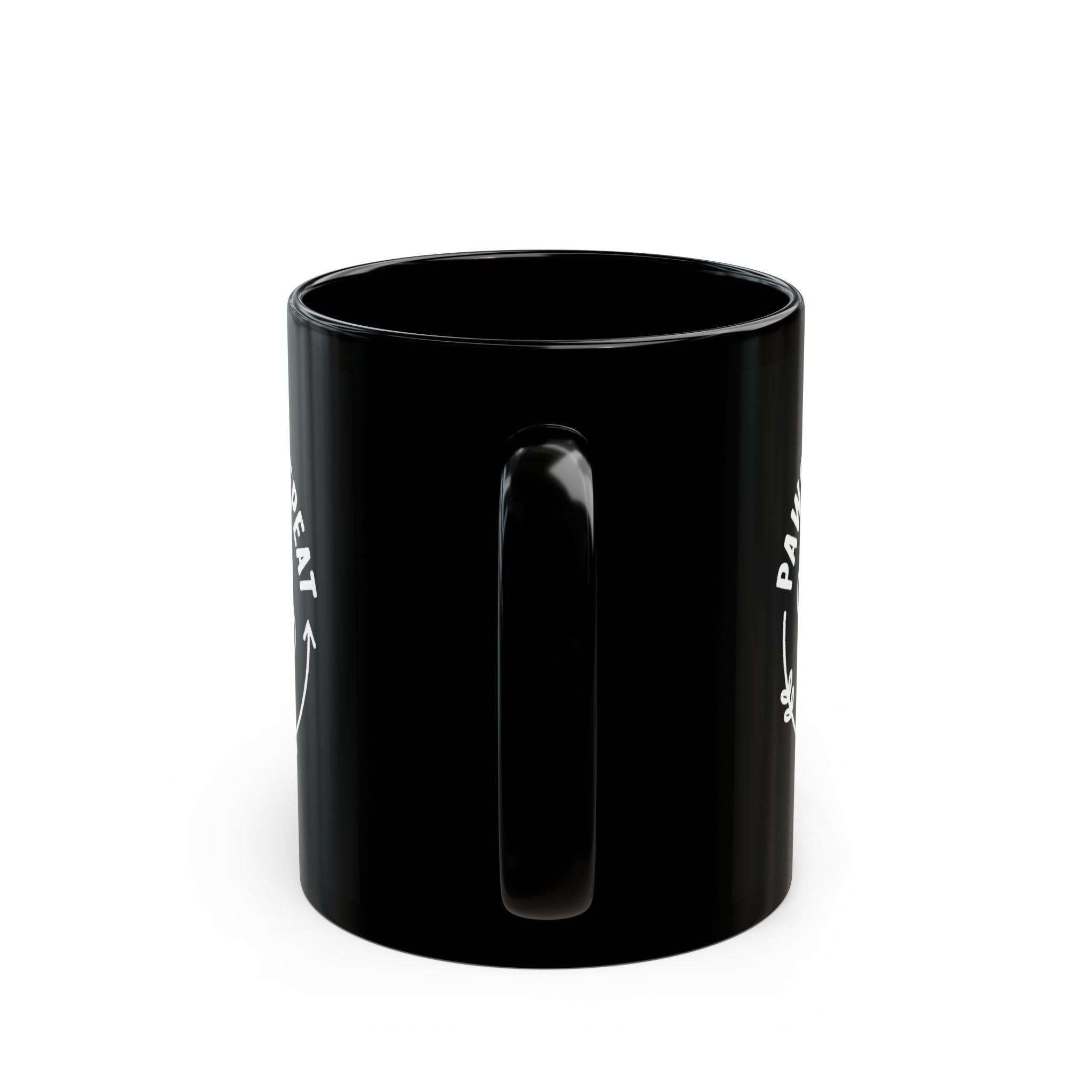 Paws Sip Repeat Mug (Black)