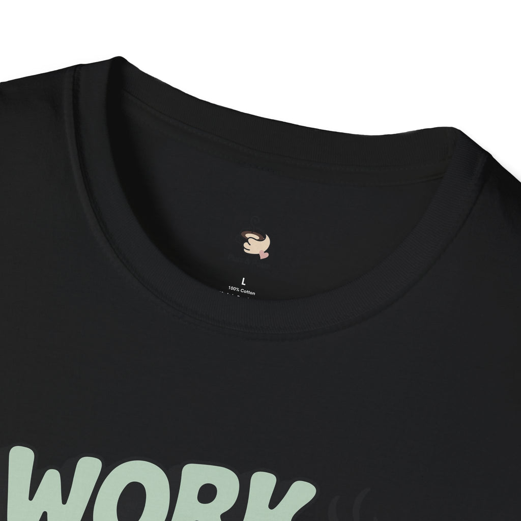 I work hard so my cat can have fancy treats T-Shirt
