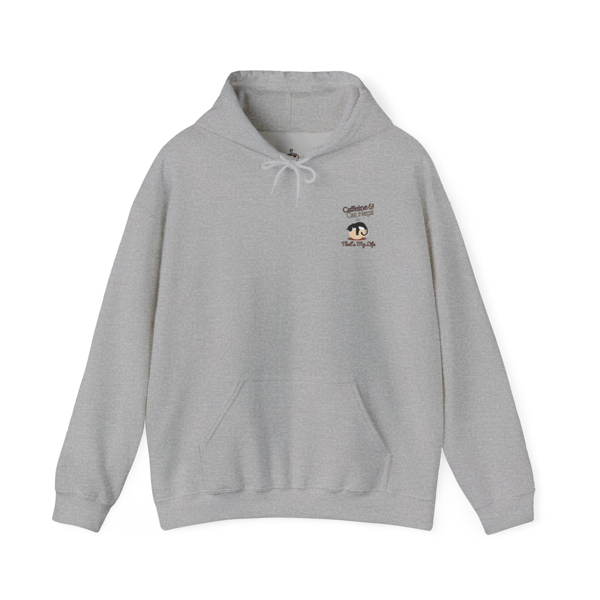 Caffeine and Cat Naps, That's My Life  Sweatshirt