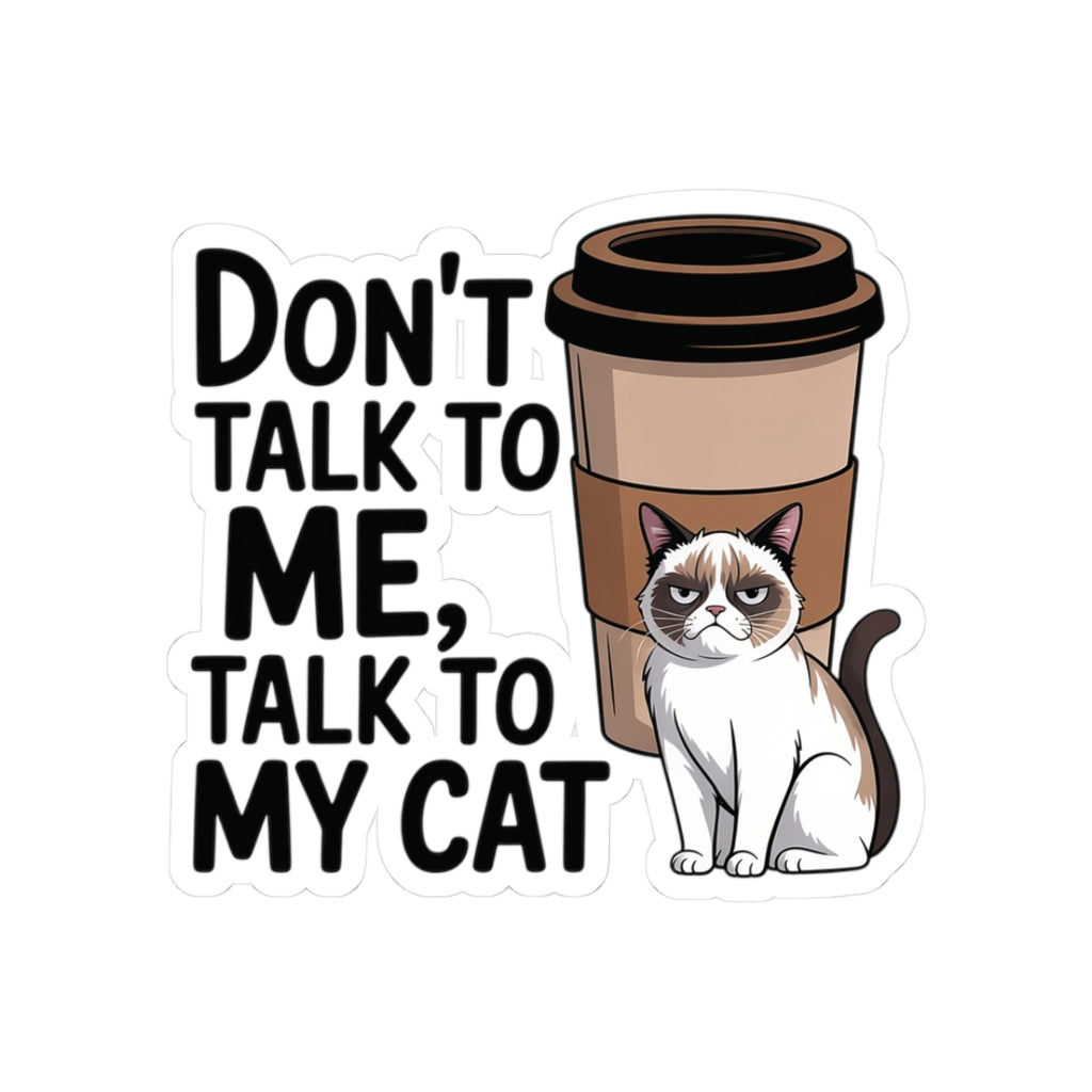 Cat Lover Kiss-Cut Stickers