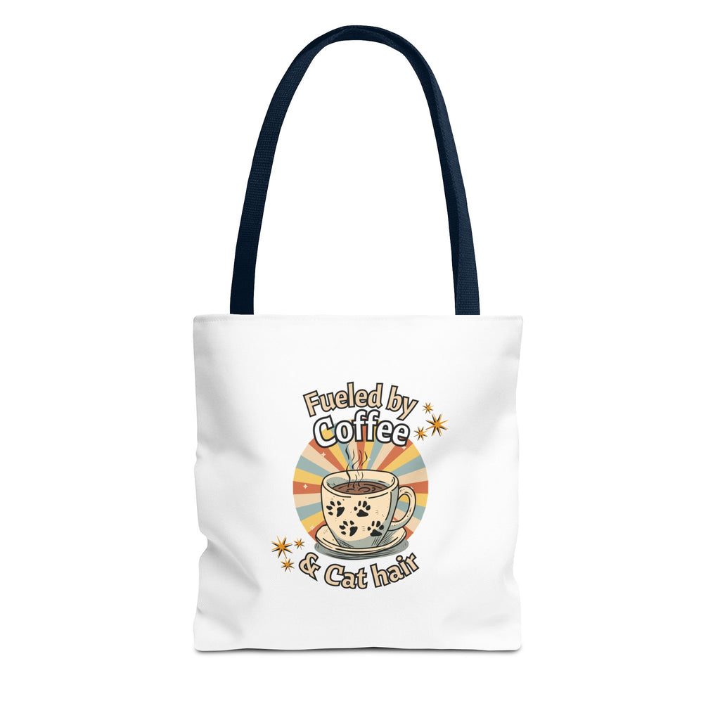 Fueled by Coffee and Cat Hair Eco-Friendly Tote Bag