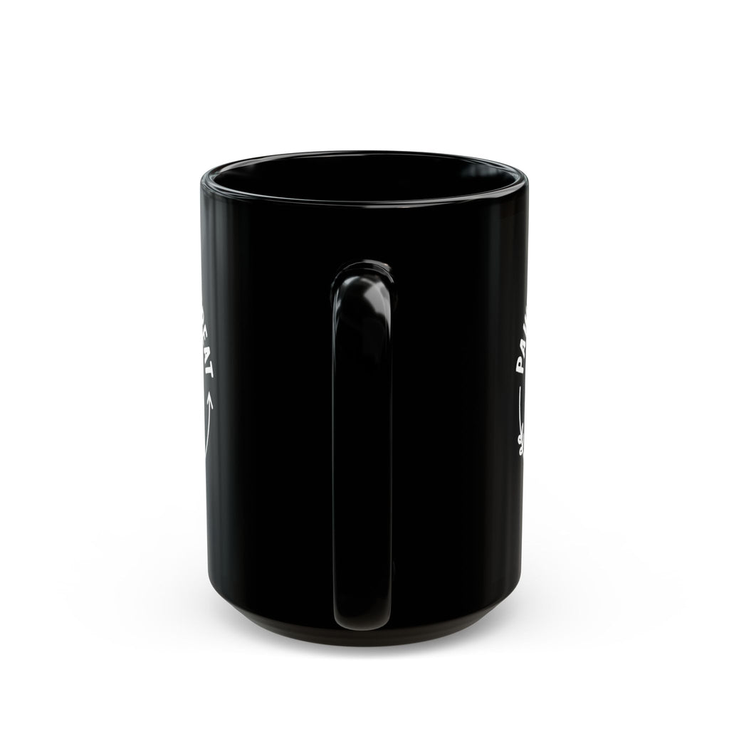 Paws Sip Repeat Mug (Black)