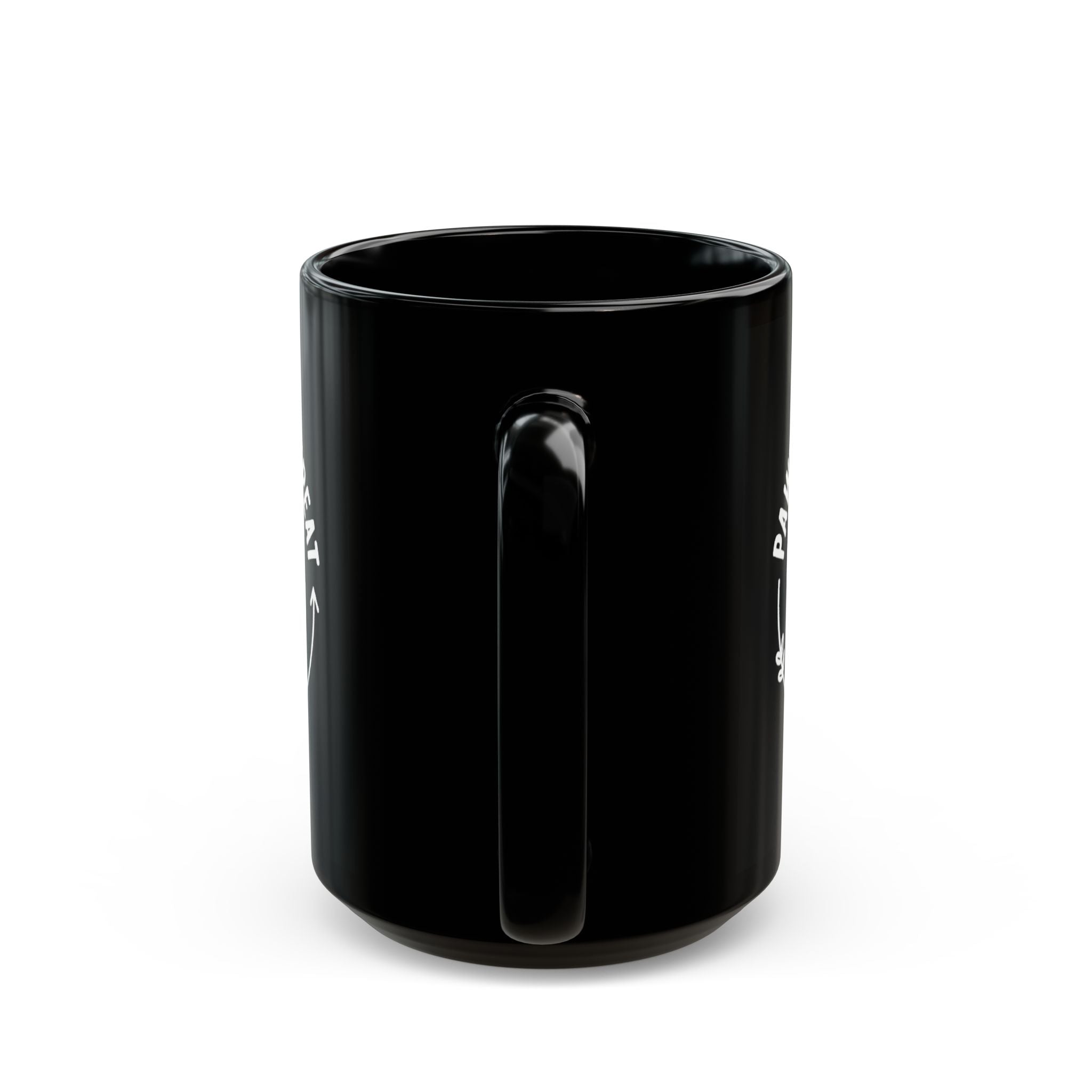 Paws Sip Repeat Mug (Black)
